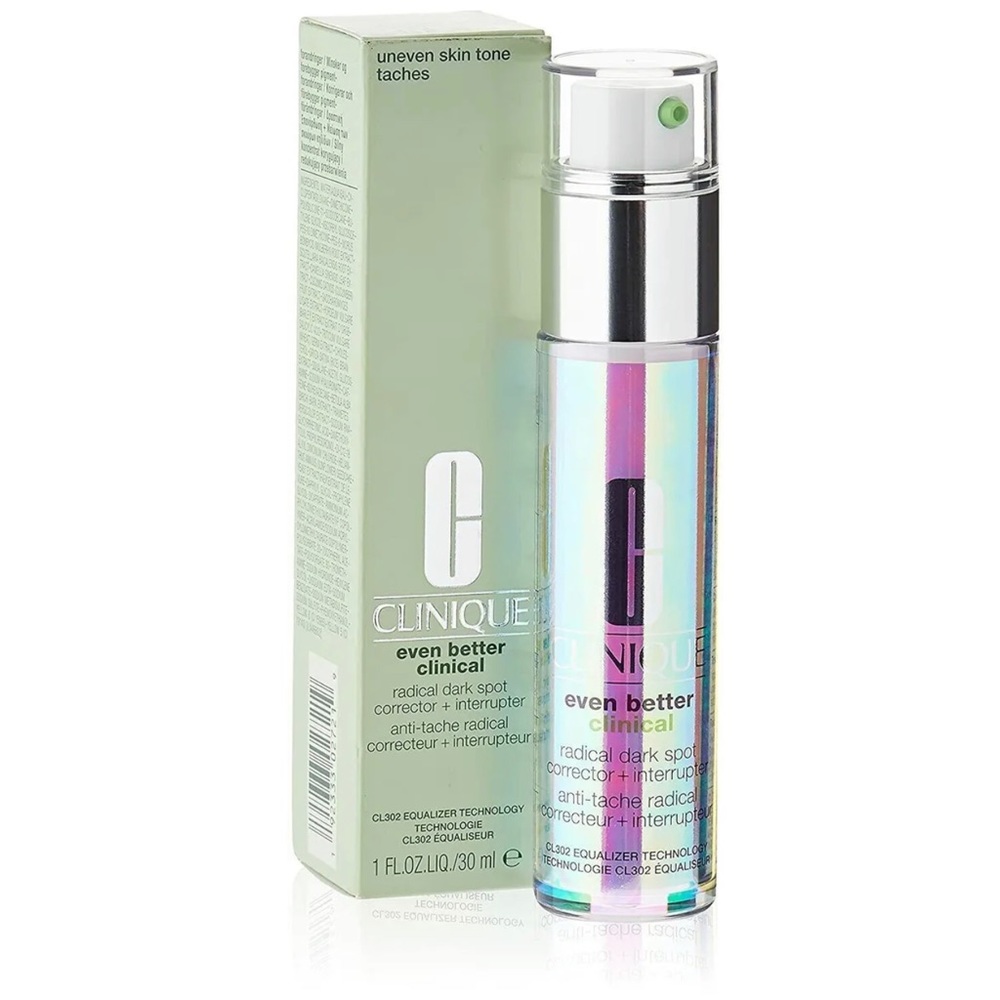 NEW Clinique Even Better Clinical Radical Dark Spot Corrector +Interrupter 30ml
